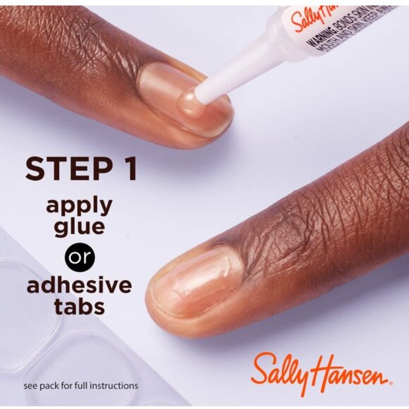 Sally Hansen Salon Effects Perfect Manicure Press on Nails - What A Star - Picture 3 of 5